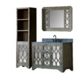 WN7448-S WITH MIRROR WN7431-M AND SIDE CABINET WN7424-MED