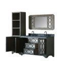 WN7460-O WITH MIRROR WN7431-M AND SIDE CABINET WN7424-MED