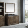 WH8548-S WITH MIRROR WH8242-M AND SIDE CABINET WH8220-MED