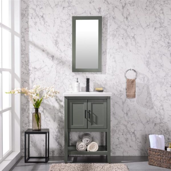 WLF9024-PG WITH MIRROR WLF2436-PG-M -LARGE