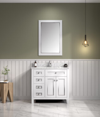 WV2236-W-WITH WV2224-W-M MIRROR
