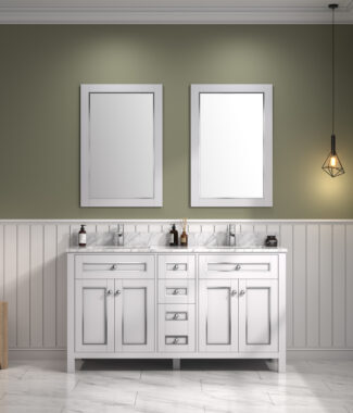WV2260-W-WITH WV2224-W-M MIRROR